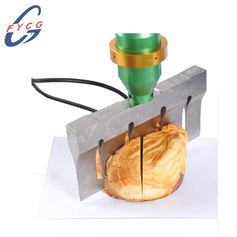 ultrasonic sandwiched cutting